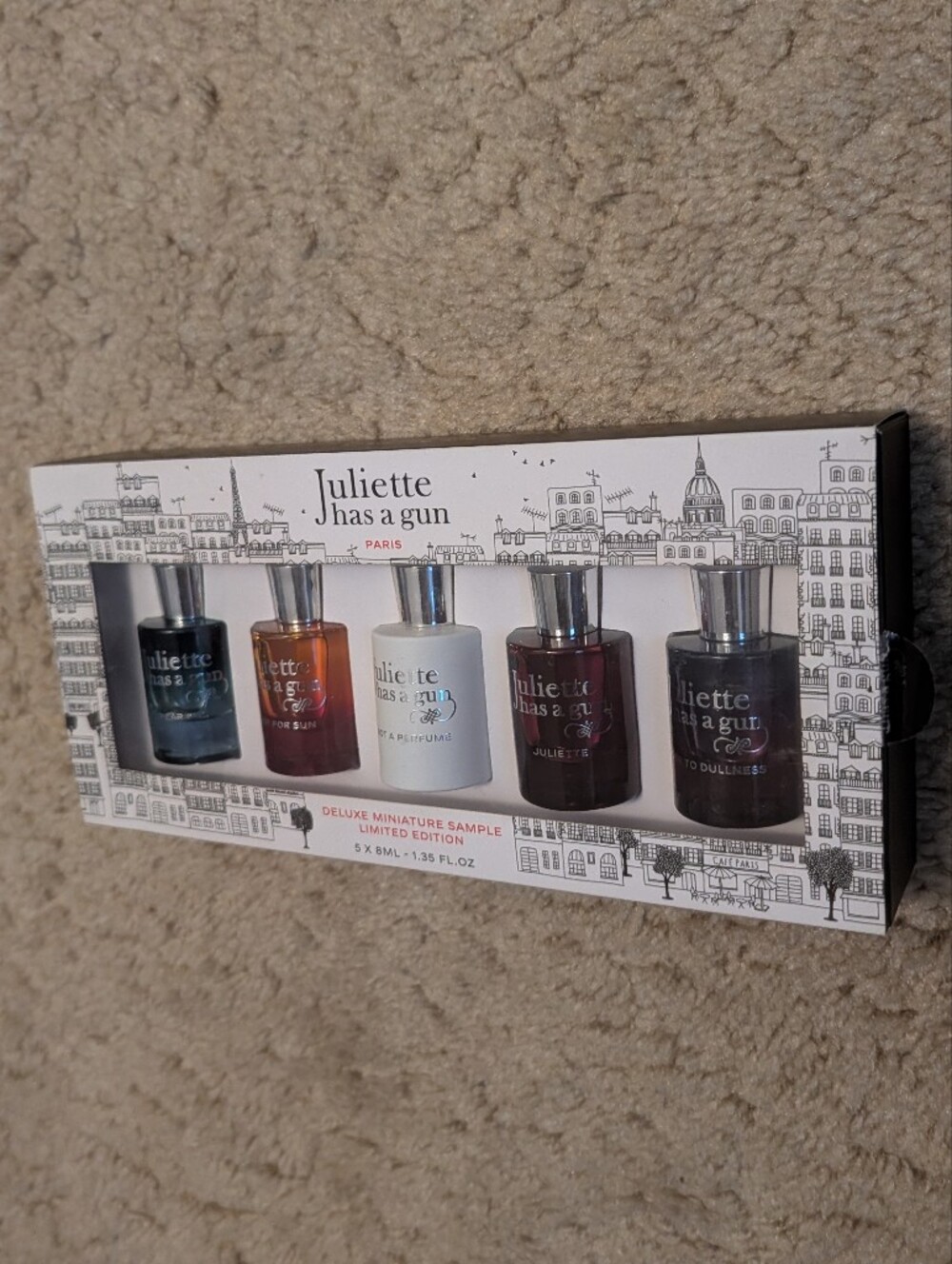 🆕 Juliette Has A Gun Deluxe Miniature Fragrance Set 5 X 8ML - 1.35 FL.oz